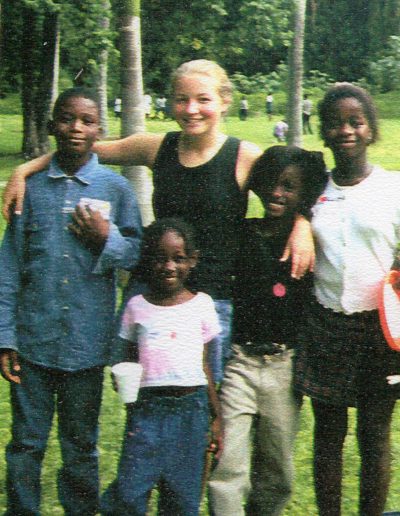 Bethany and Haitian Children