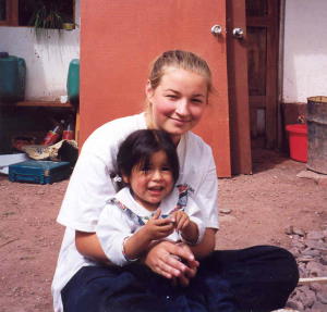Little friend in Peru